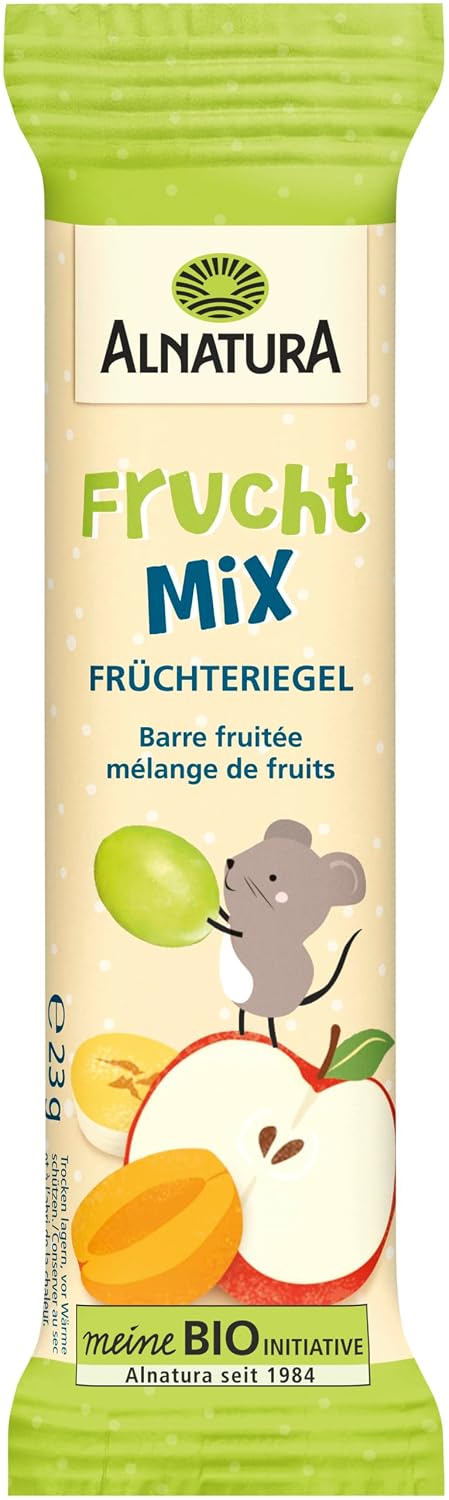 Alnatura Bio Früchteriegel Fruchtallerlei – 23 g
