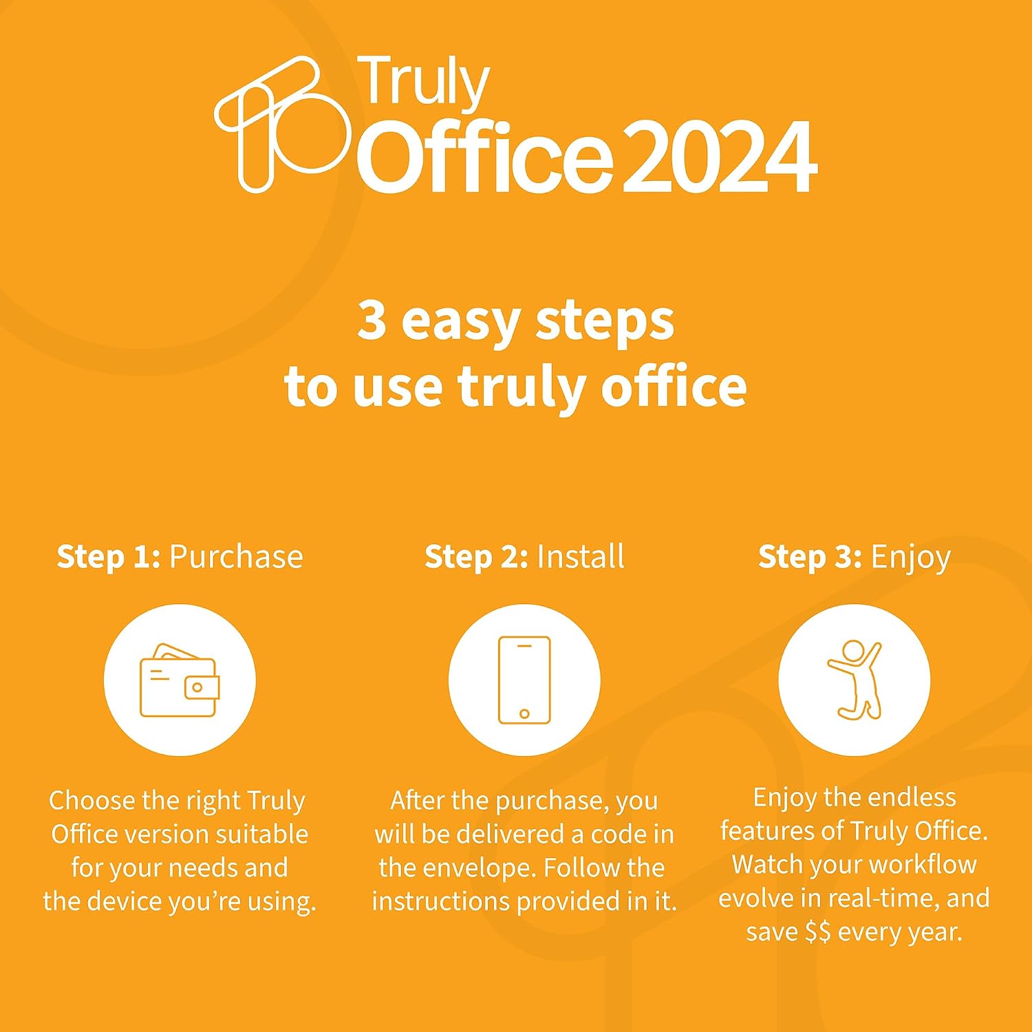 Thumbnail 6 de TrulyOffice 2024 Family Lifetime License for Windows (4-in-1) – 5 Users, 5 Activation, 4 Apps