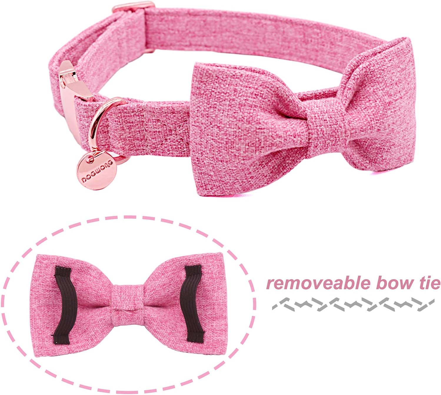 Detalle 2 de DOGWONG Dog Collar, Cotton