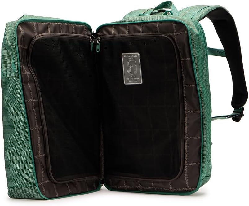 Detalle de Mandarina Duck MD20 BACKPACK Femme – Sac à dos pliable en Mitrix, 2 compartiments, dos rembourré