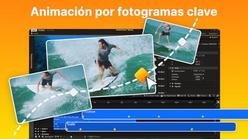 Detalle de Nero Video Studio 2025: edición multipista, plantillas y gestión IA para PC