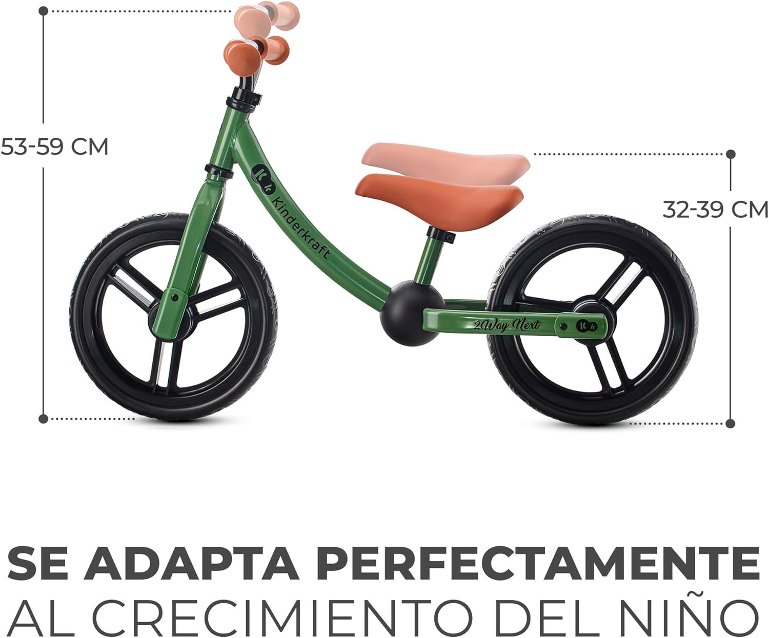Thumbnail 2 de Kinderkraft 2WAY NEXT Bicicleta sin Pedales para Niños