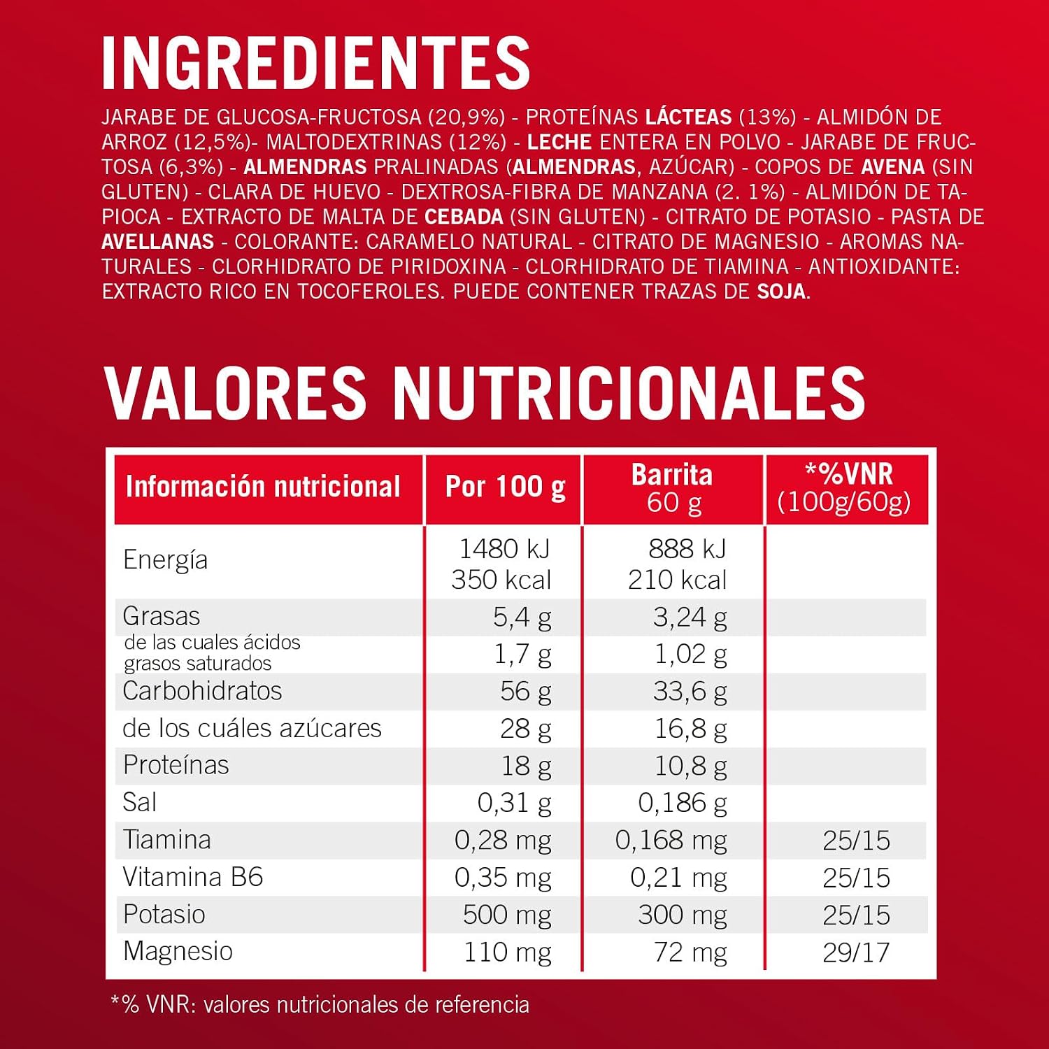 Thumbnail 4 de Enervit Performance Bar Manzana 🍏 Barritas Energéticas, 12 uds
