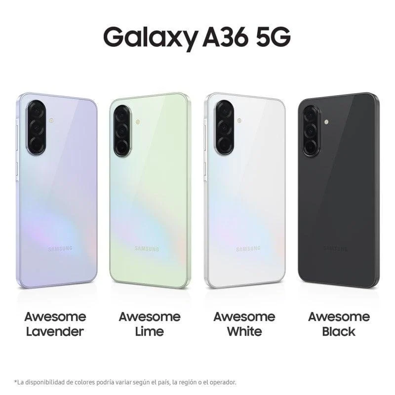 Detalle de Samsung Galaxy A36 5G 6GB/128GB 6.7" Lima – análisis de compra en España