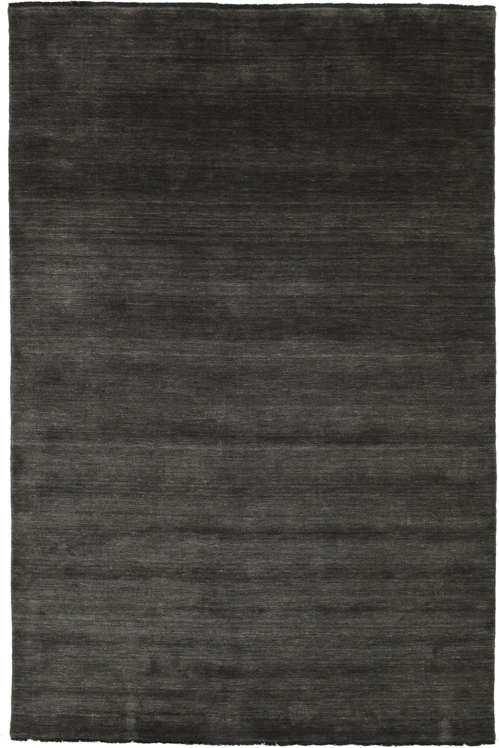 Detalle de RugVista Handloom fringes rug, 200 x 300 cm, black/grey, medium pile