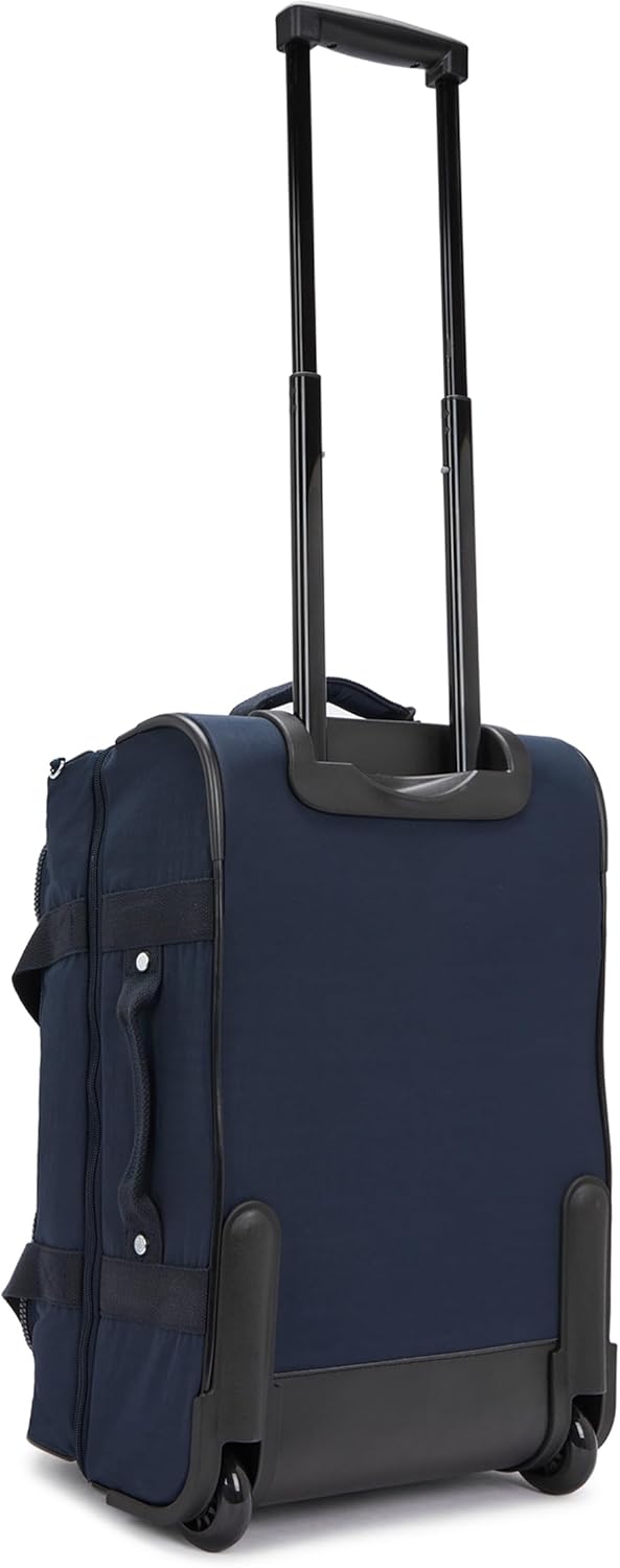 Detalle de Kipling TEAGAN US Kleine Reisetasche mit Rollen – Carry On, Blau