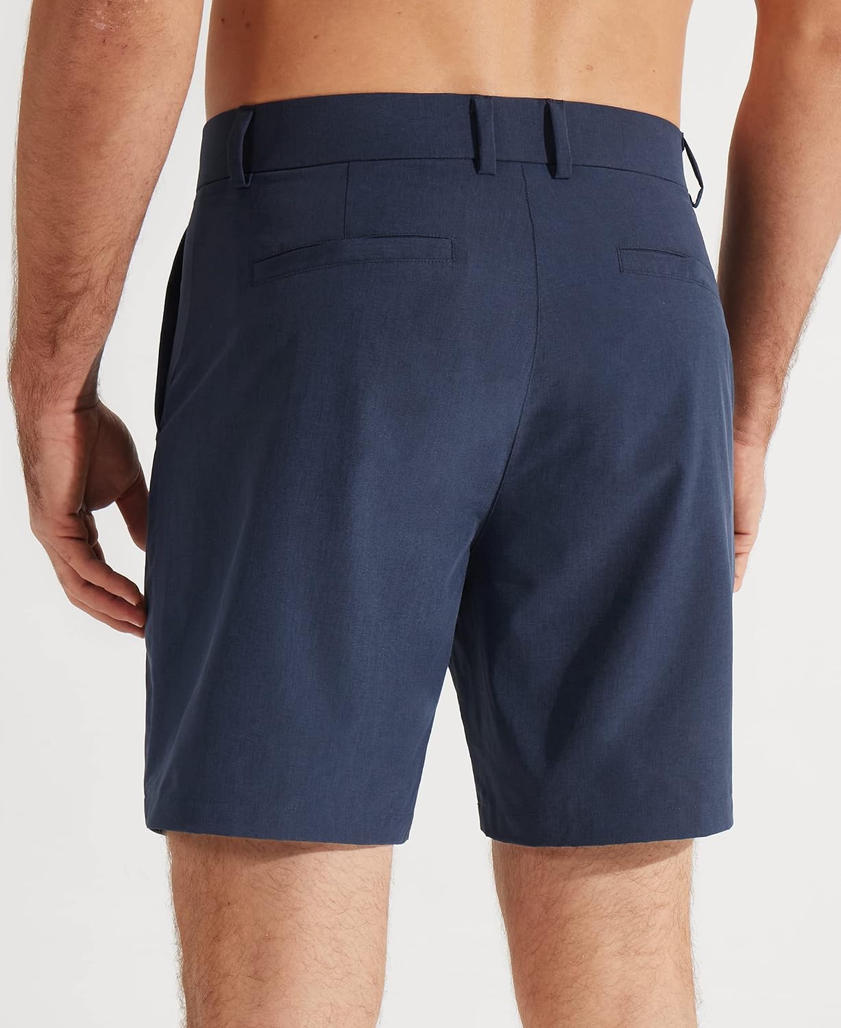 Detalle de Libin Men's Golf Shorts 7"/9" Work Dress Shorts: Lightweight, Quick-Dry & Water-Resistant Hybrid Comfort