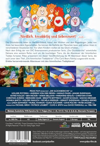 Detalle de Die Glücksbärchis: Die himmlischen Teddybären Box – Das Original (6 DVDs) von Animation Movies
