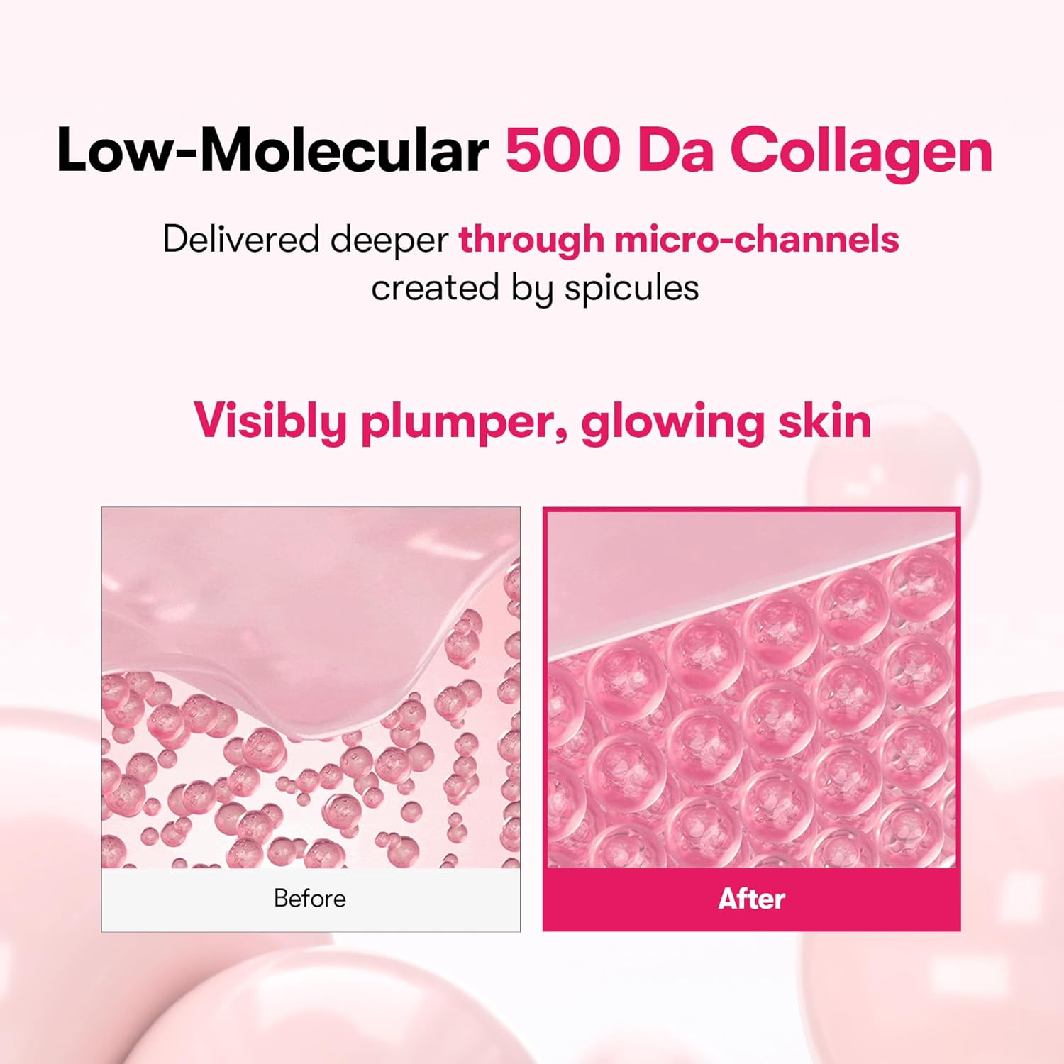 Thumbnail 4 de VT COSMETICS Collagen Reedle Shot 100 Serum: Pink Skin Booster for Plumping, Firming & Glow