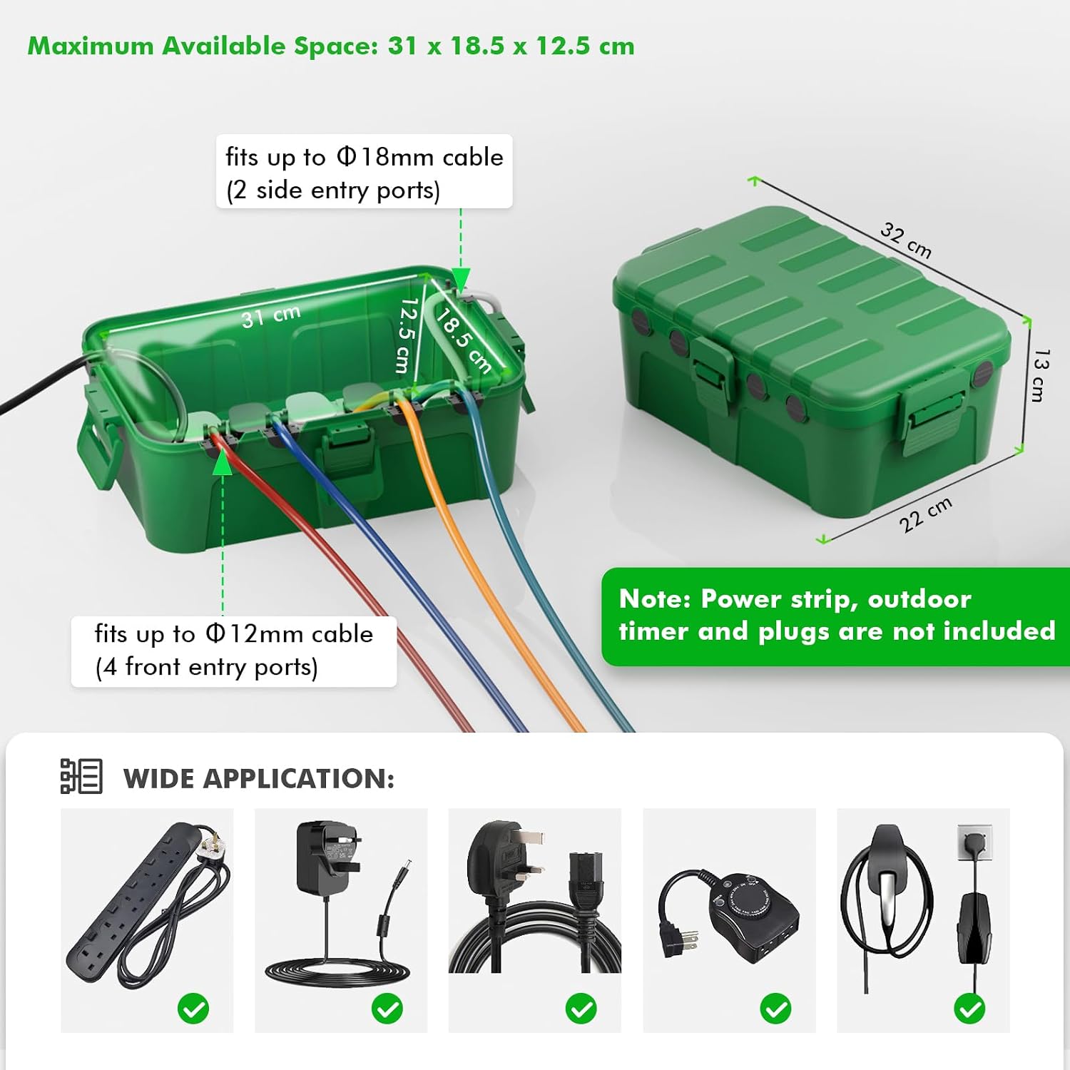 Detalle 2 de RESTMO Extra Large Waterproof Electrical Box