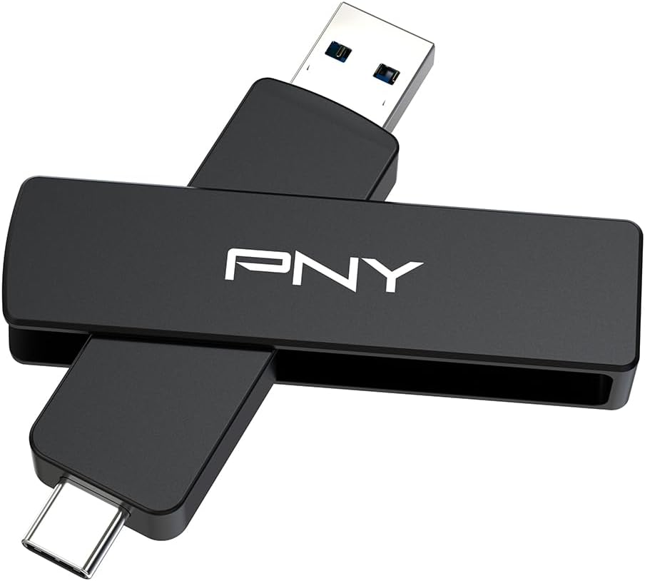 Thumbnail 3 de PNY 1TB Duo Link V3 USB 3.2 Gen 2 OTG-Stick mit USB-C & USB-A (Datenübertragung bis zu 1.000/800 MB/s)