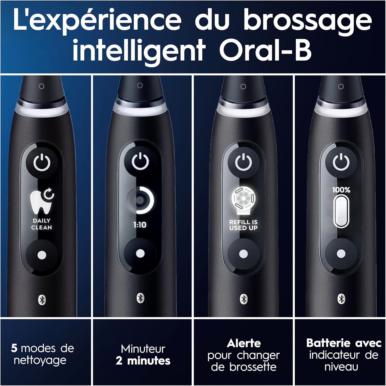 Thumbnail 5 de Oral-B iO 9 brosse électrique 7 modes 🪥