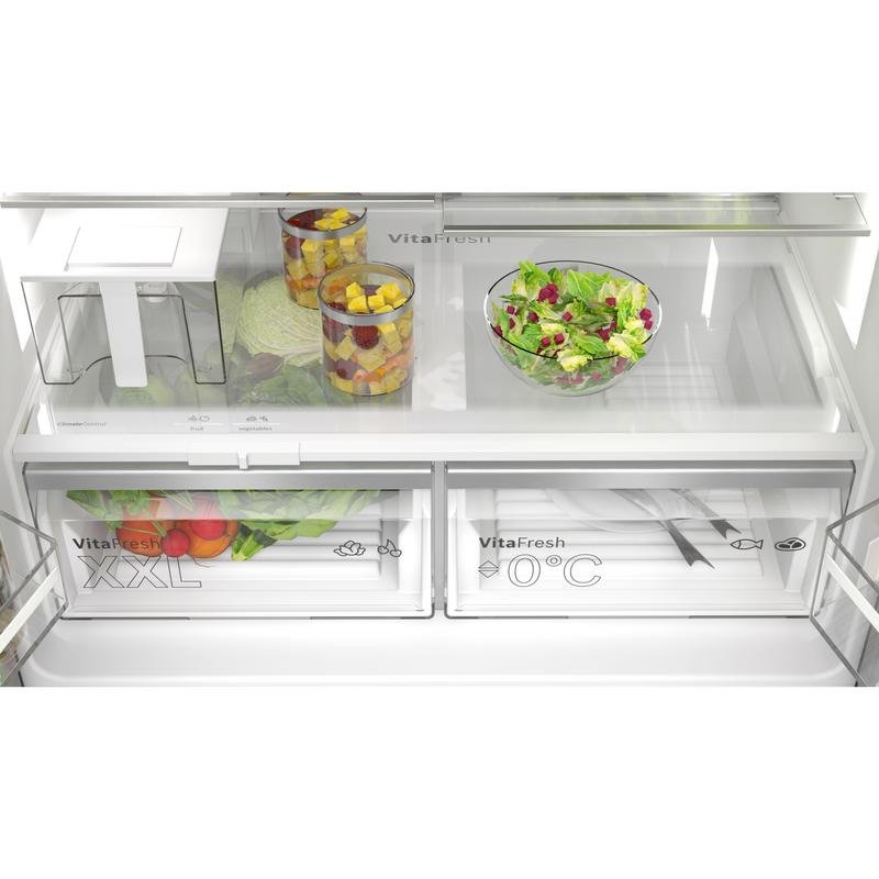 Thumbnail 2 de Bosch KFI96AXEA No Frost 183 cm: frigorífico americano de 574 L, Negro Inox, WiFi