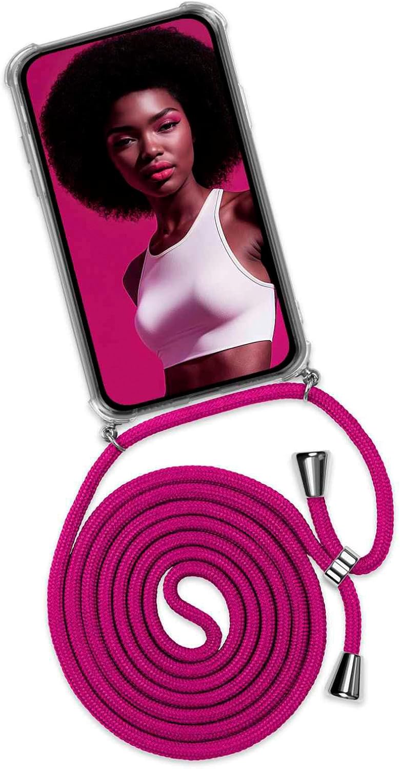 Detalle de ONEFLOW Twist Case Coque avec cordon pour Samsung Galaxy A16 — Protection 360° et style à porter autour du cou