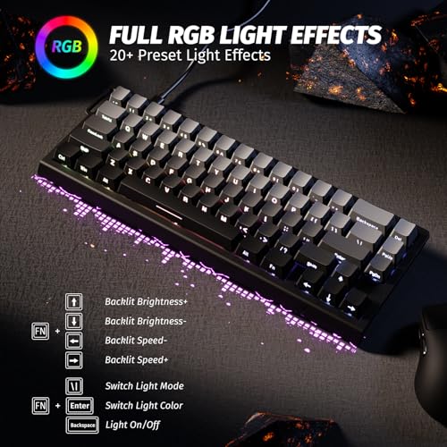 Thumbnail 6 de ATTACK SHARK X68 HE: Teclado gaming 60% con Rapid Trigger y 8000 Hz de sondeo