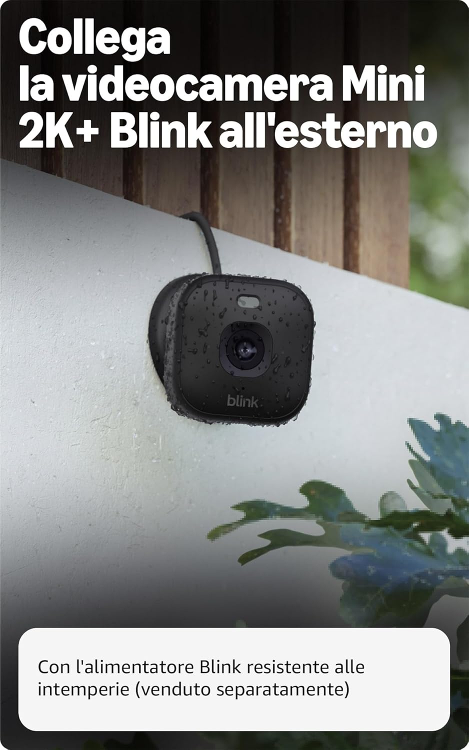 Detalle 2 de Blink Mini 2K+ videocamera 4x di sicurezza