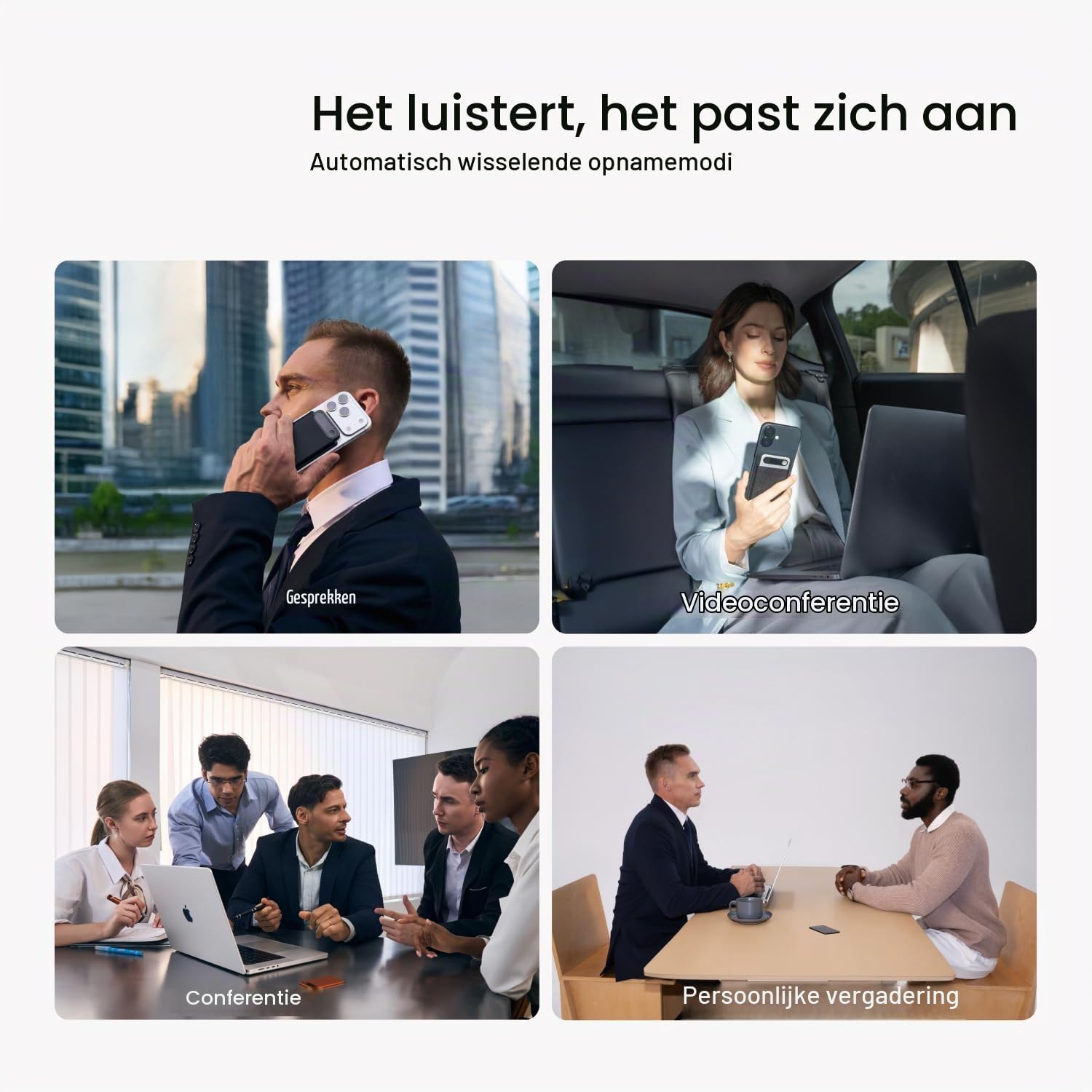 Thumbnail 2 de Comulytic TN10-A2 dicteerapparaat met schrijffunctie, 113 talen en 16 GB