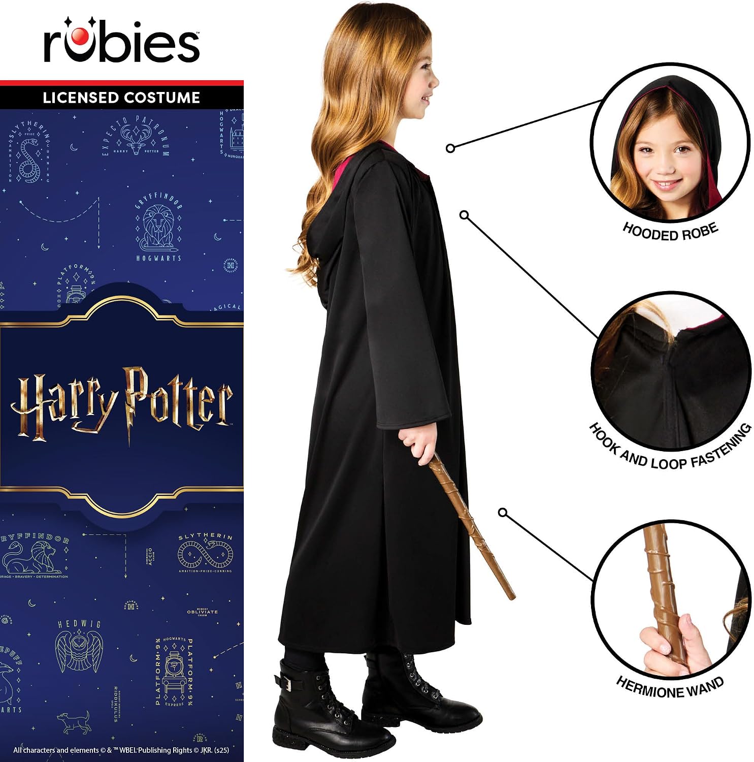 Detalle de Rubies Hermione robe set Kids costume