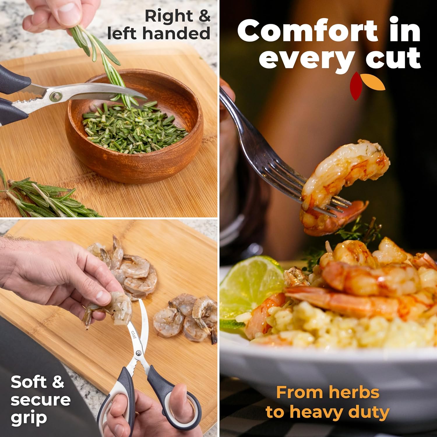 Thumbnail 6 de Gidli Kitchen Shears 7"