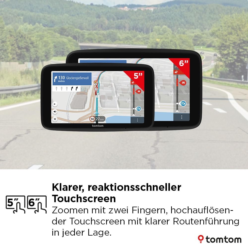 Thumbnail 6 de TomTom LKW-Navi GO Professional 2. Generation – LKW-Routen & Echtzeit-Verkehr auf 5-Zoll Touchscreen