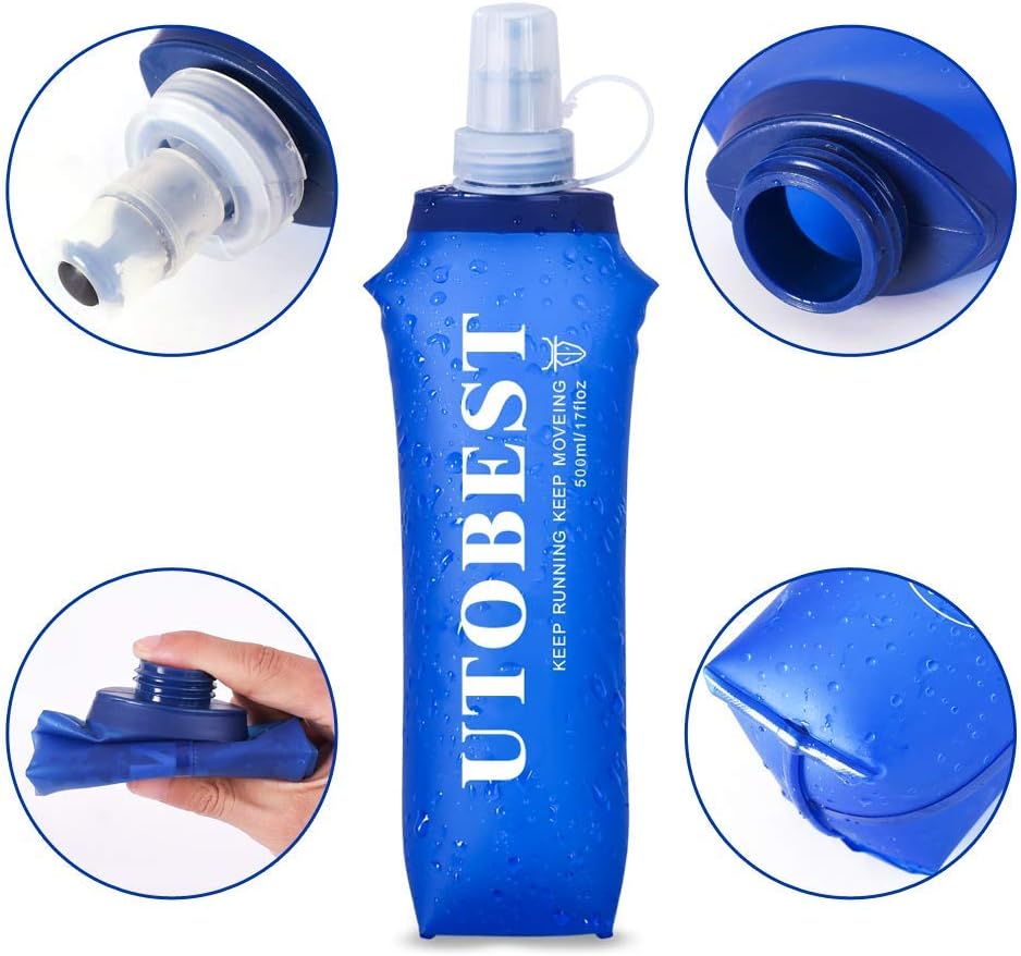 Thumbnail 3 de UTOBEST UTR203 Soft Flask TPU collapsible running water bottle (BPA-free) 250ml