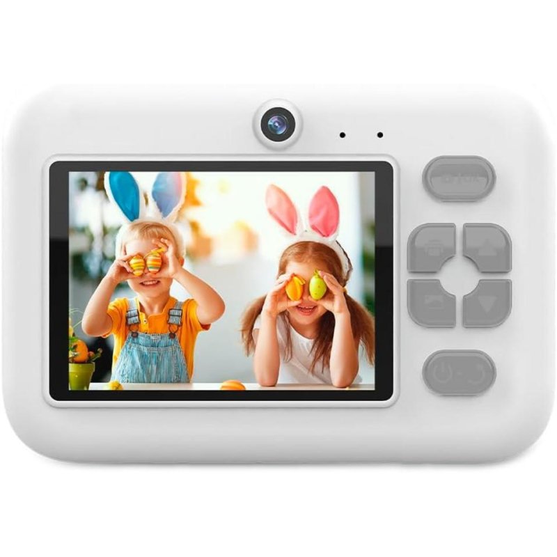 Thumbnail 1 de Cámara instantánea Prixton Click&Go Flash 48MP con zoom digital 16X y pantalla 2,4" (blanco) + 4 rollos