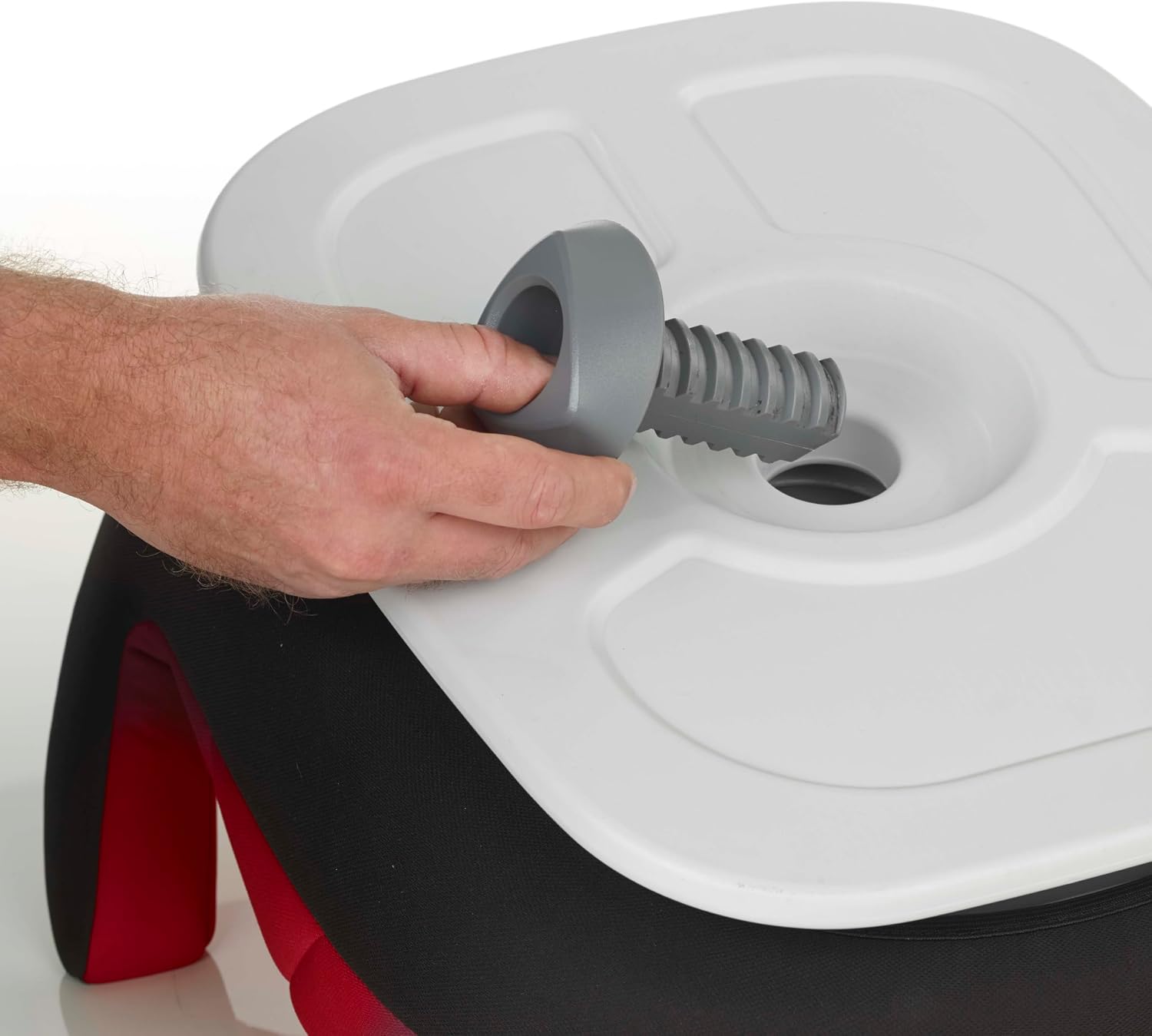 Detalle de Nurse Teen i-Size Rialzo Auto per Bambini 125–150 cm | 6–12 anni, senza schienale, nero (3 kg)