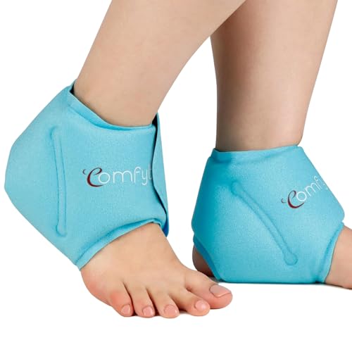 Detalle de Comfytemp 2 Unités Poche de Glace pour le Gonflement de Cheville, Chaud/Froid — Soulagement et Compression Réutilisables