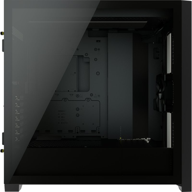 Thumbnail 3 de Corsair 5000D Airflow torre ATX semitorre negra con dos ventiladores AirGuide