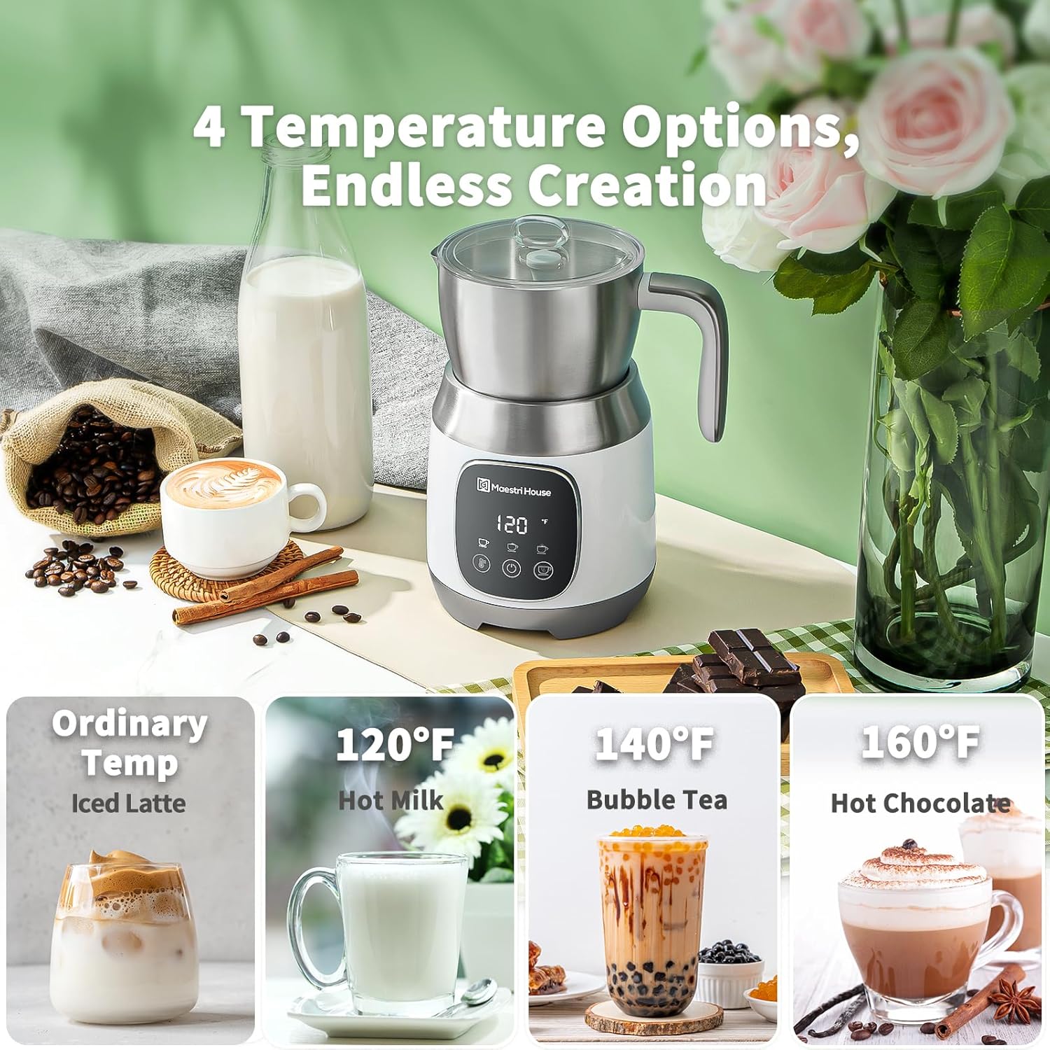 Thumbnail 2 de Maestri House Milk Frother 600ml