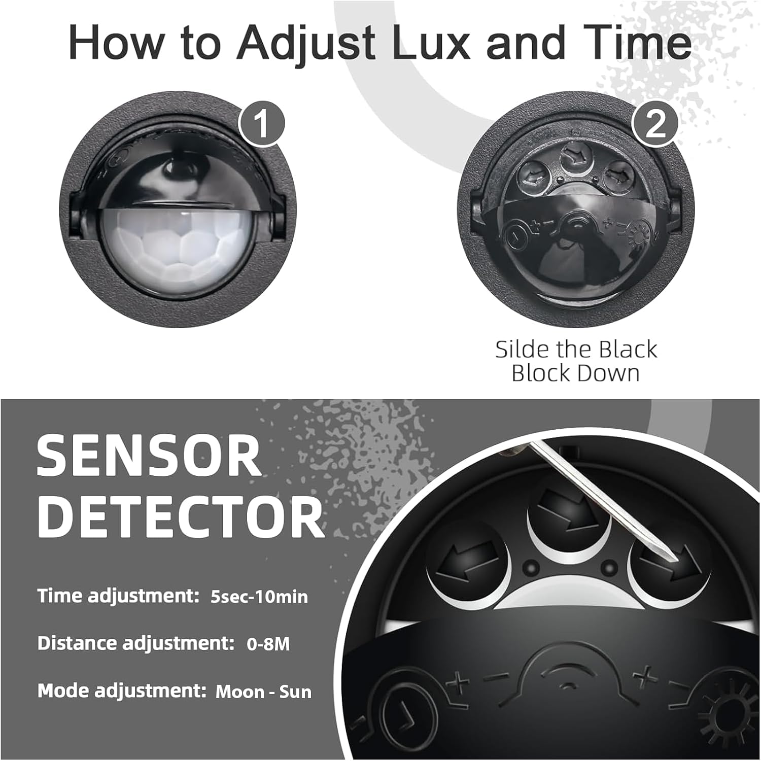 Thumbnail 6 de Kerry outdoor wall lights with motion sensor