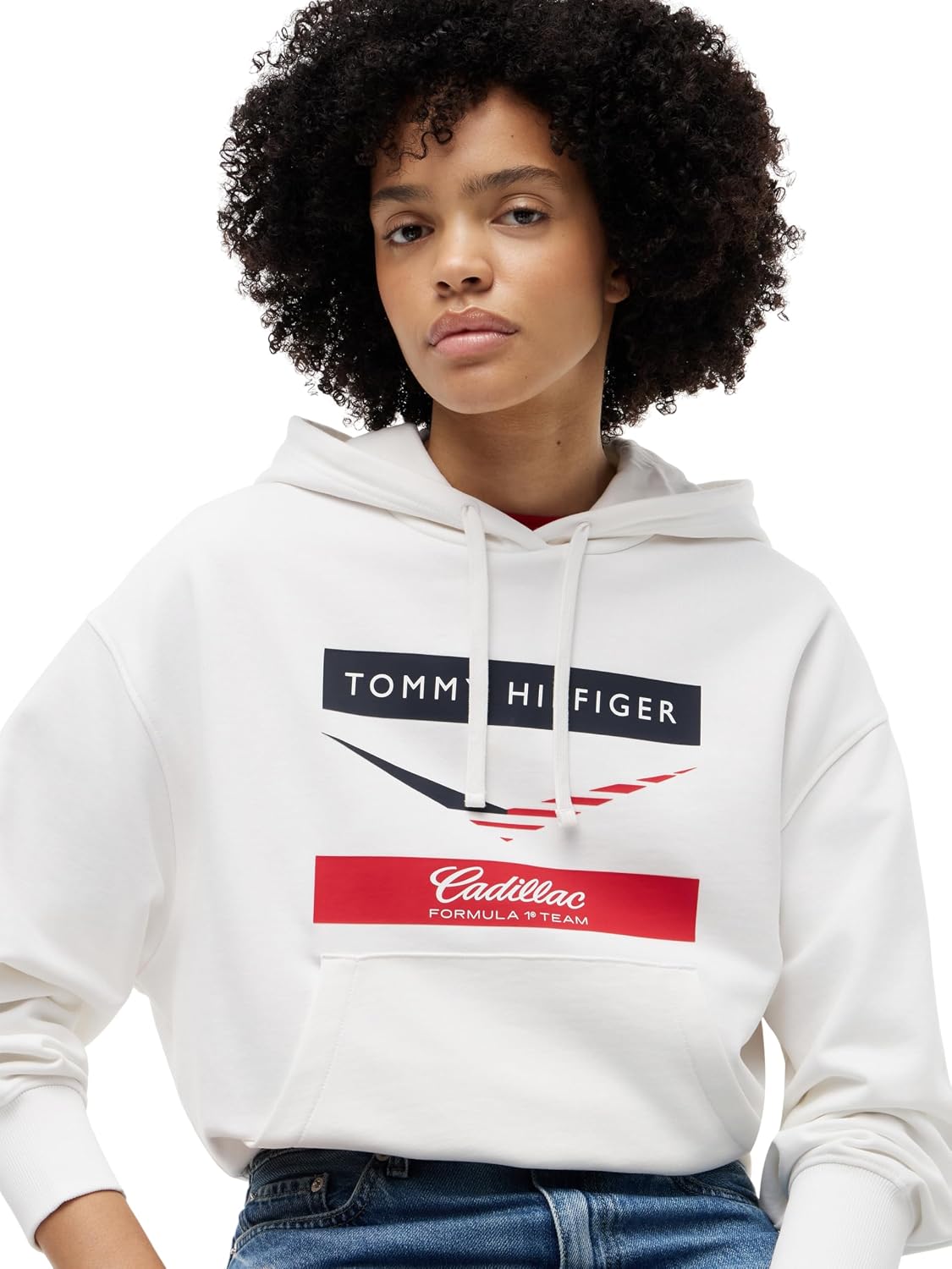 Thumbnail 3 de Tommy Hilfiger TH X Cf1 Chevron Hoodie Ww0ww52142 – Felpa Donna