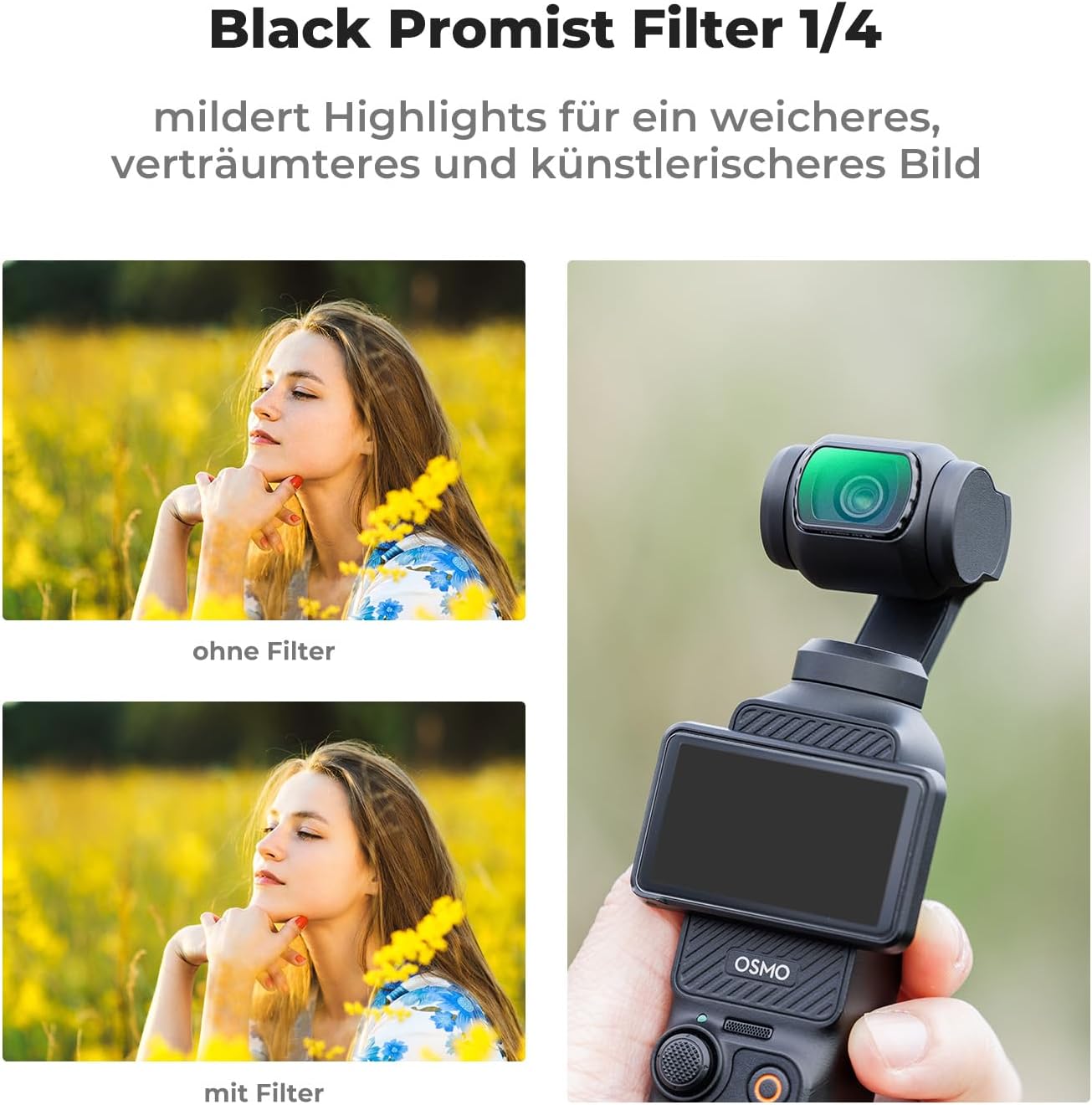 Thumbnail 4 de K&F Concept OSMO Pocket 3 Polfilter