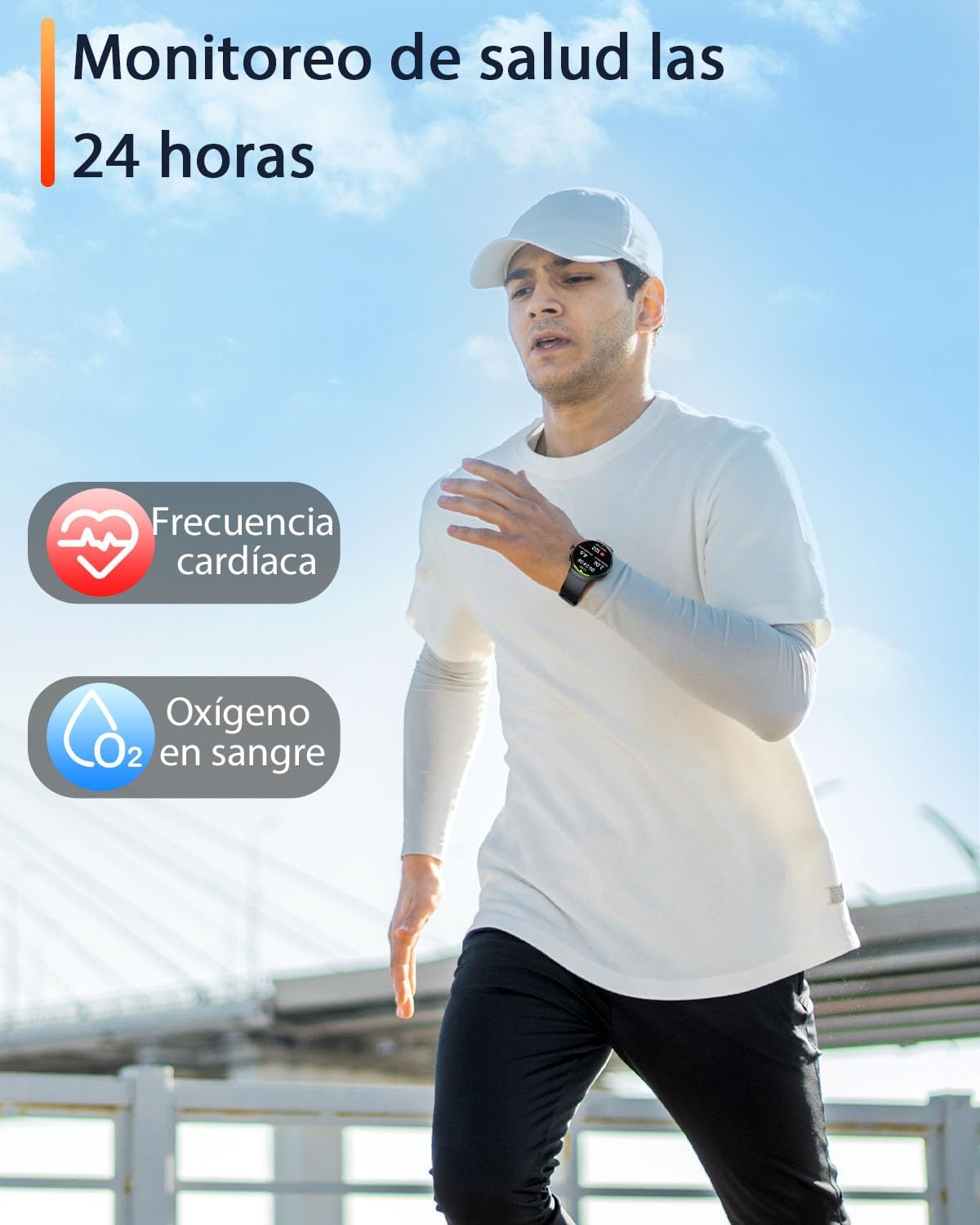 Detalle 2 de OUKITEL Reloj Inteligente 1,43" AMOLED