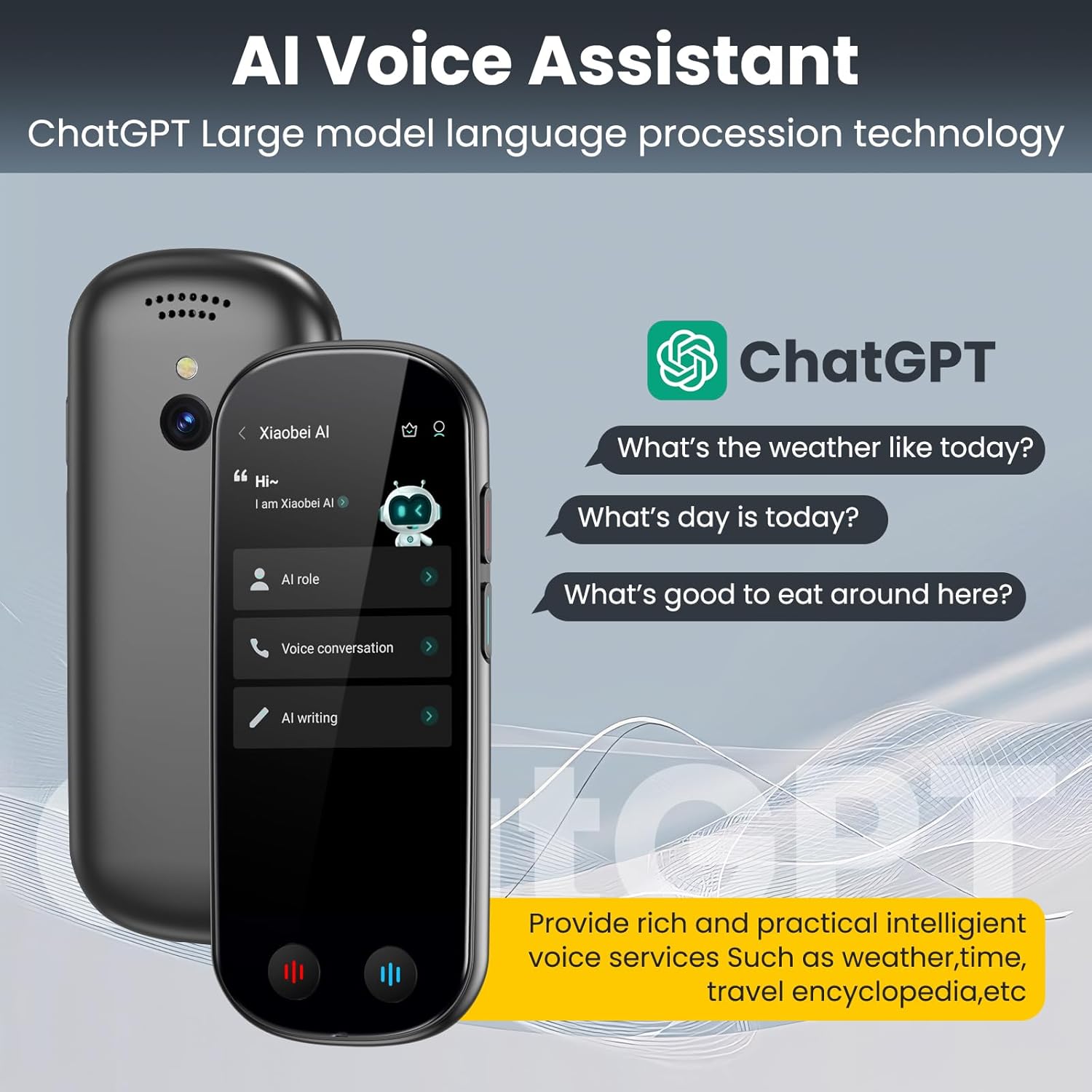 Thumbnail 6 de PEDNRJFT Language Translator Device AI offline translator