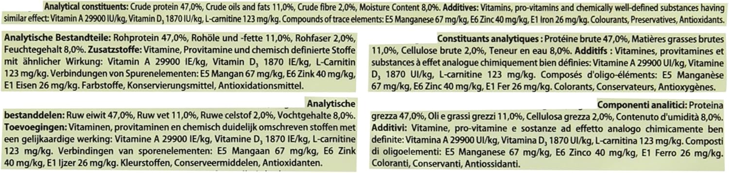 Detalle 2 de Tetra Cichlid Pro - 500 ml (multi crisps) - Aliment bioactif pour Cichlidés