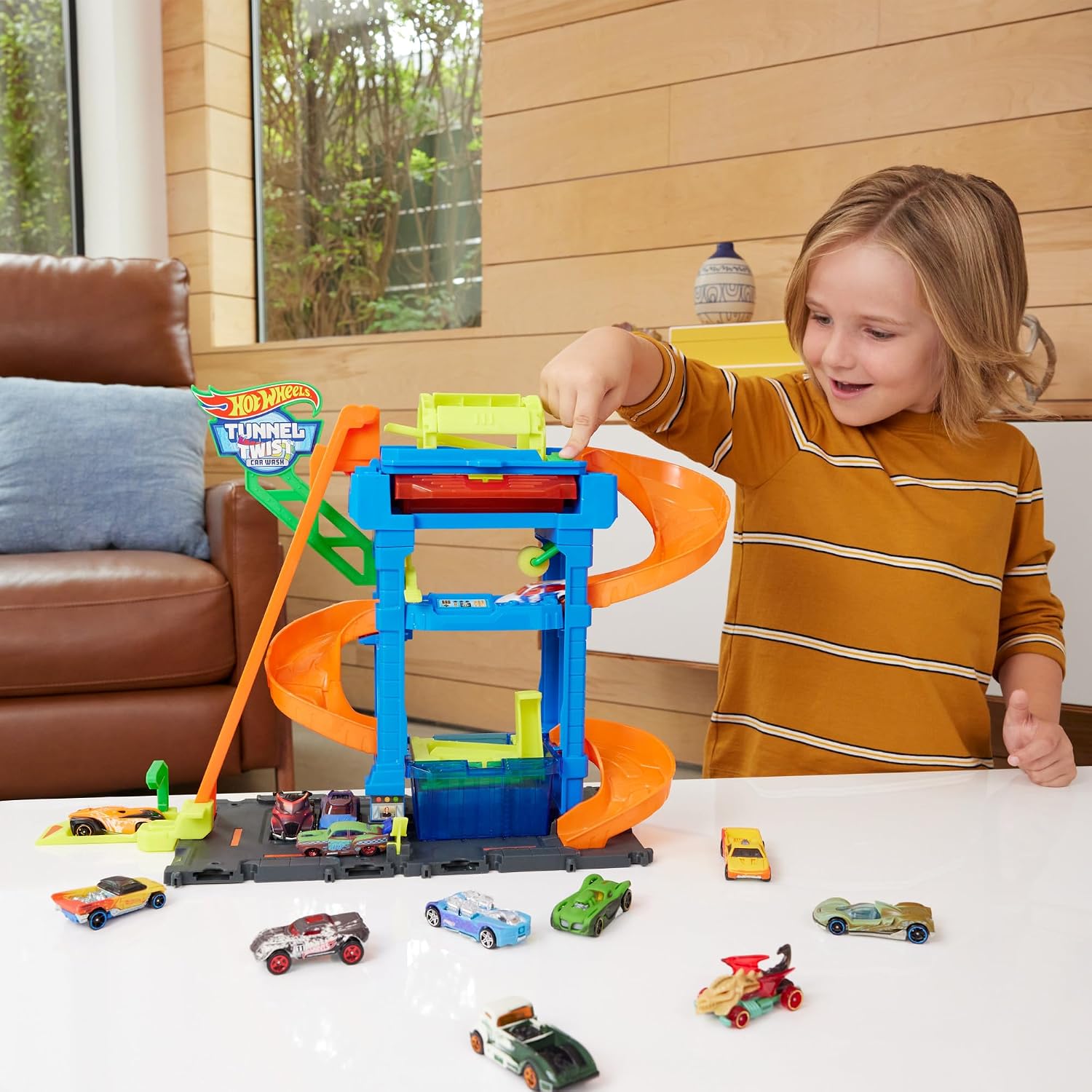 Thumbnail 1 de Hot Wheels Let's Race autolavaggio 3+