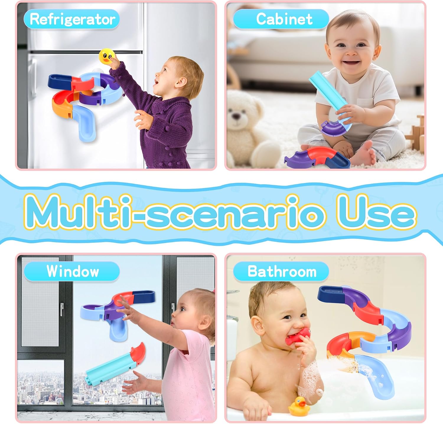 Thumbnail 4 de Bath Toys Toddler Bath Track Game for 3+