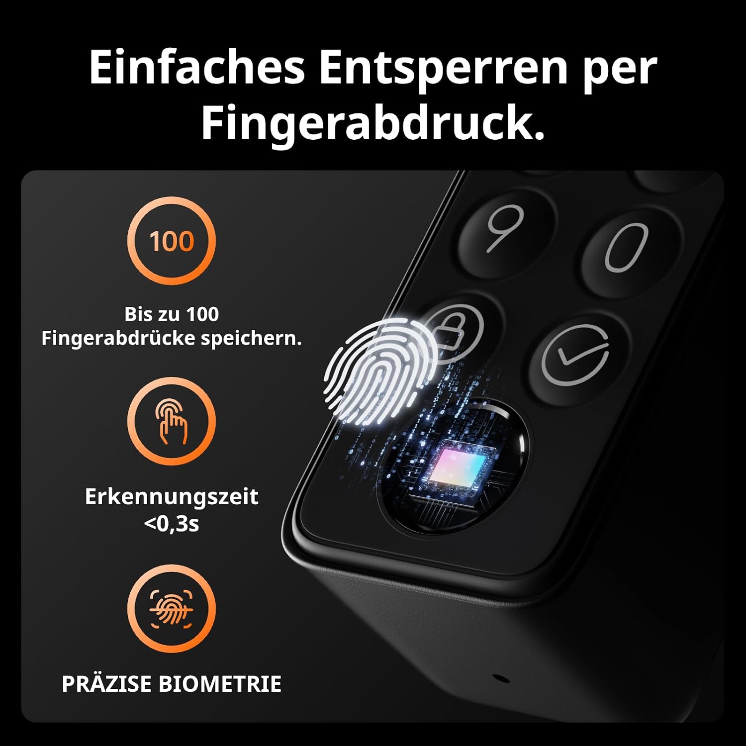 Thumbnail 1 de SwitchBot Smart Lock Pro 15 Methoden 🔒