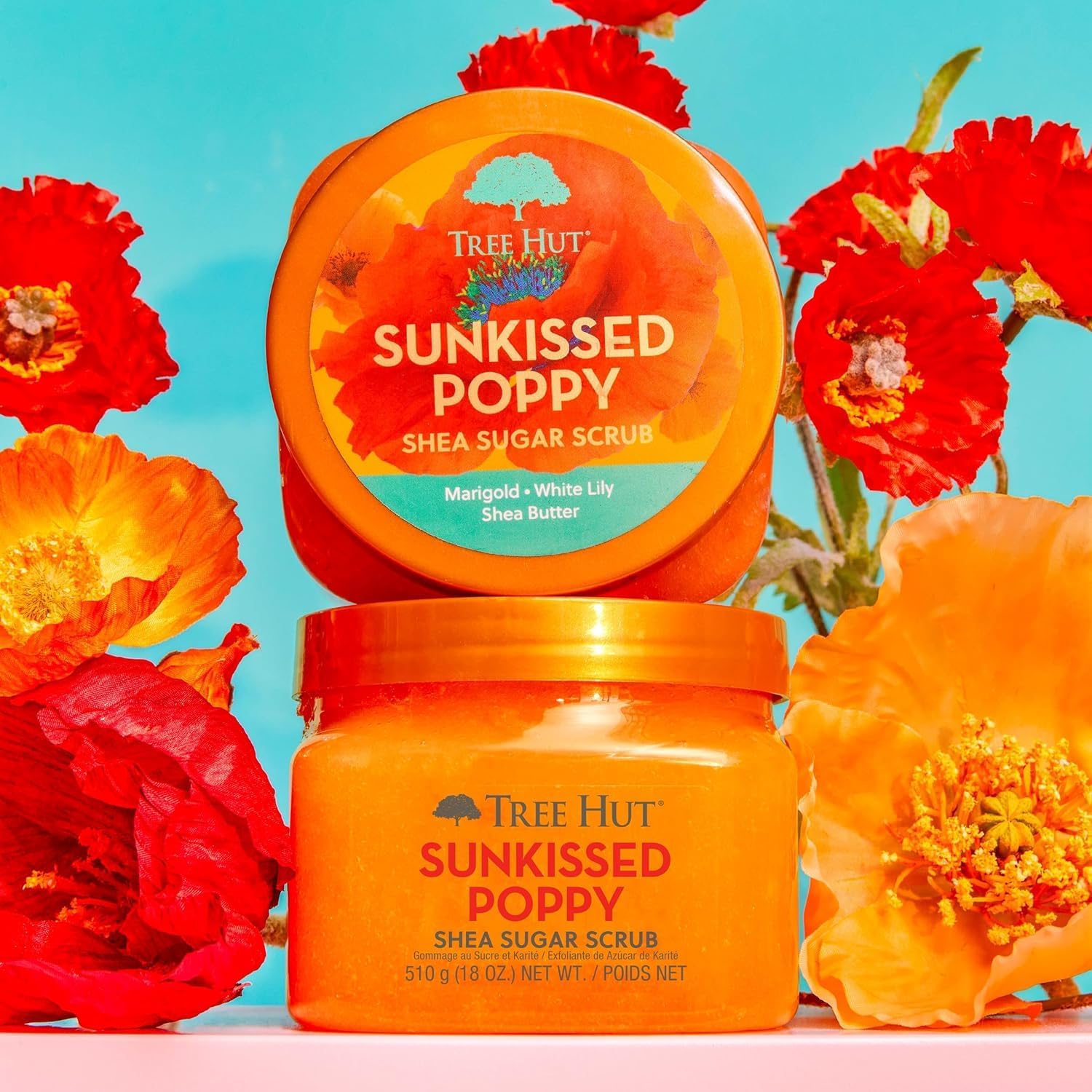 Thumbnail 4 de Tree Hut Sunkissed Poppy S05122985 bodyscrub, 510 g