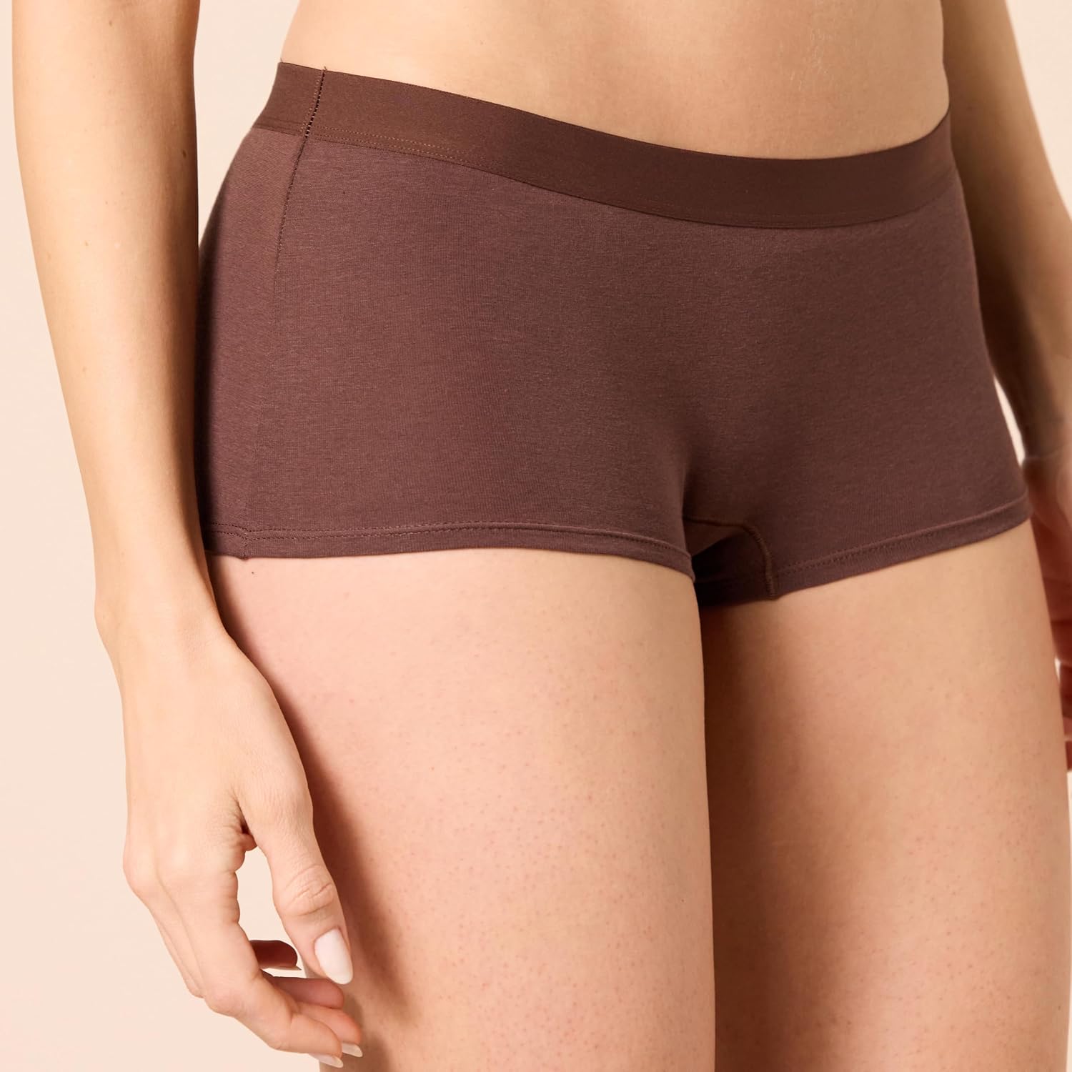 Detalle de Amazon Essentials Boyshort Underwear, 5-Pack