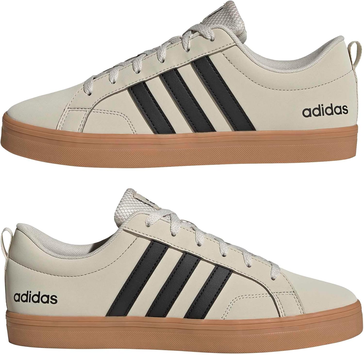 Thumbnail 5 de adidas Men's Vs Pace 2.0 Shoes – Alumina/Core Black/Gum10, 3.5 UK