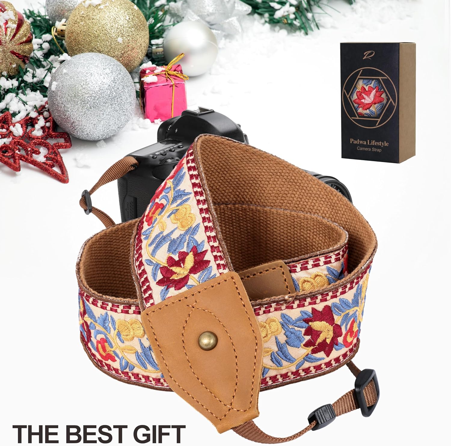 Thumbnail 4 de Padwa Lifestyle 2" Classic Crazy Horse Camera Strap