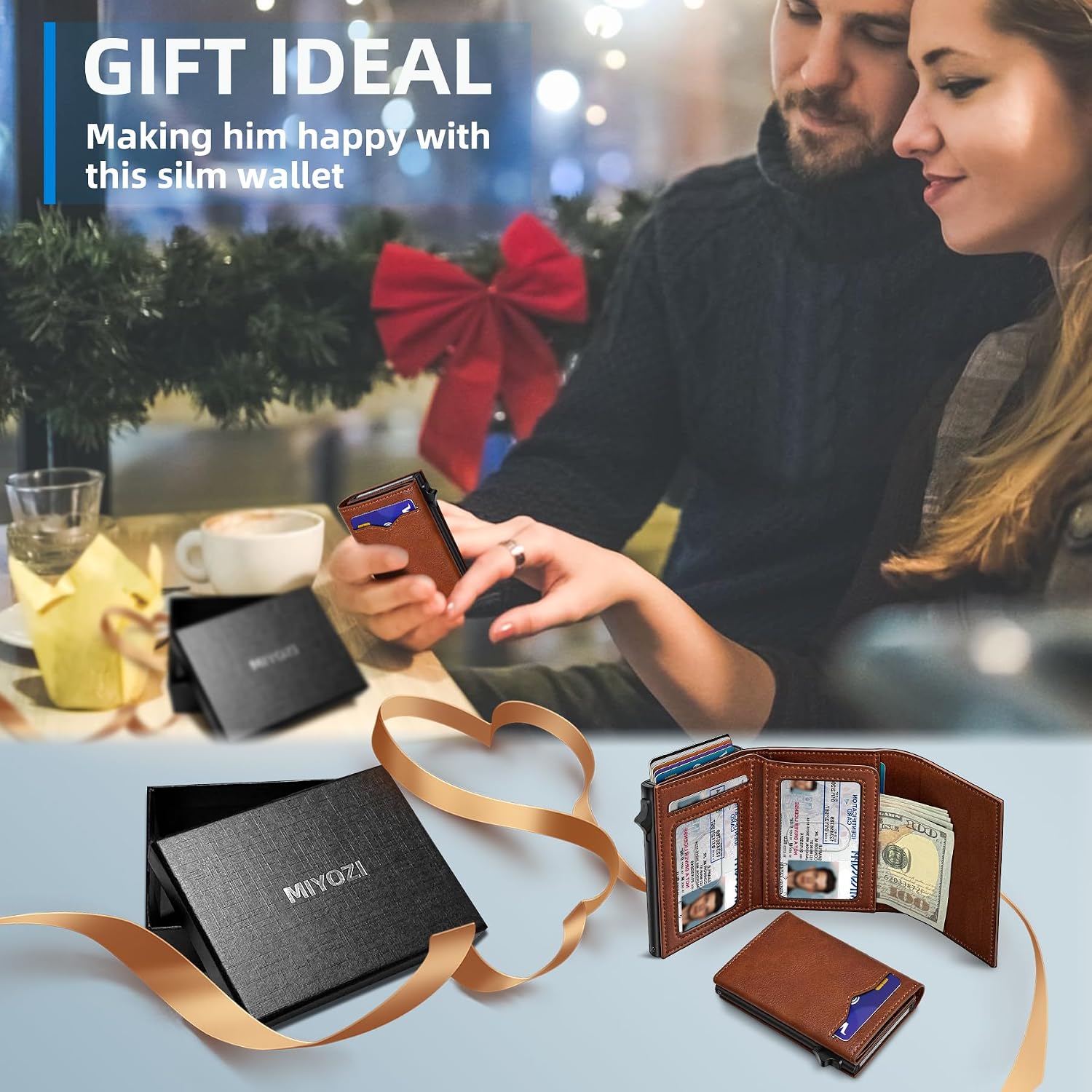 Thumbnail 6 de MIYOZI Trifold Wallet, 9–13-card capacity