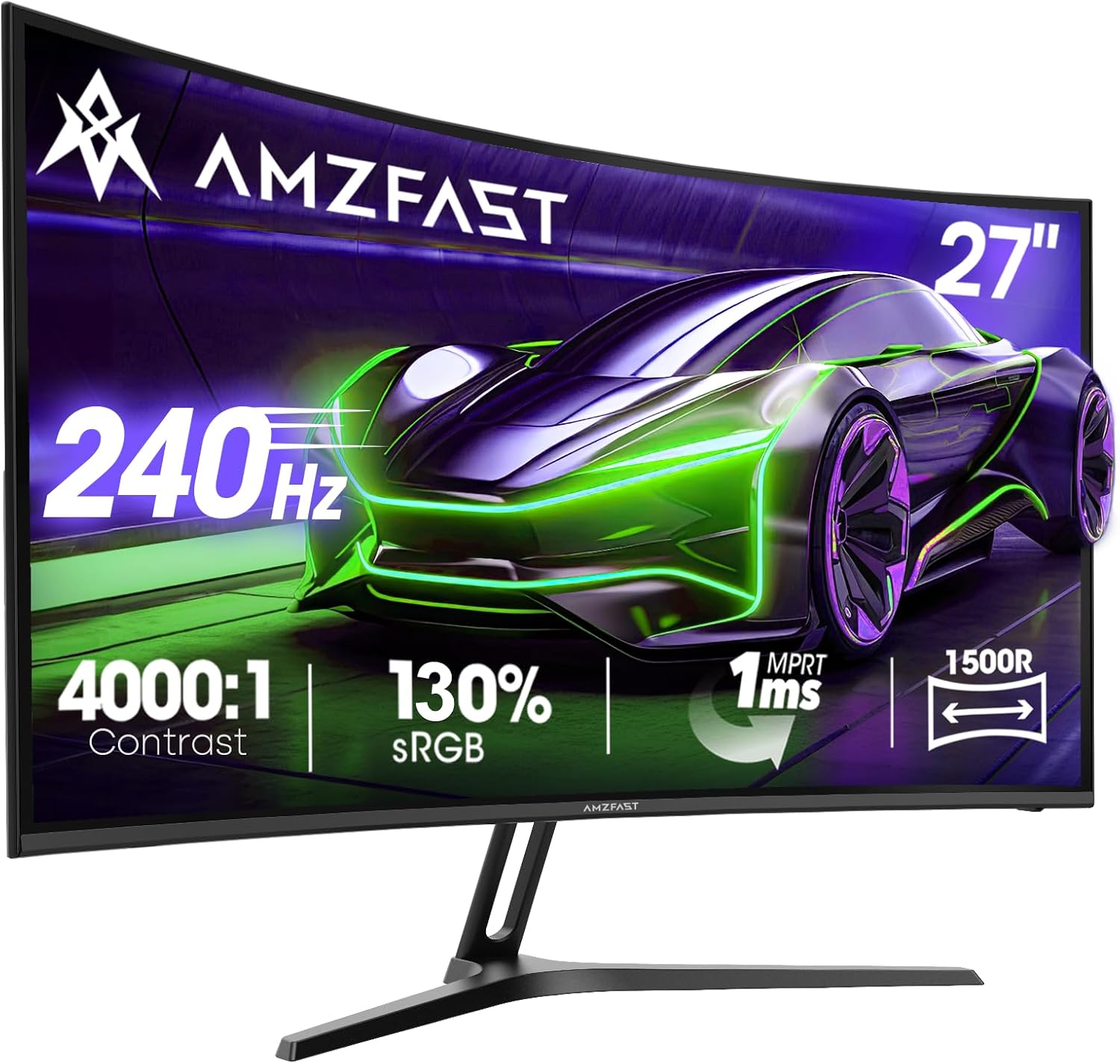 Detalle de Amzfast AMZG27C1 27 inch curved 240Hz