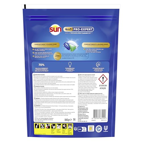 Thumbnail 1 de Sun Pro-Expert Capsules Lave-Vaisselle, 56 capsules, 4 en 1
