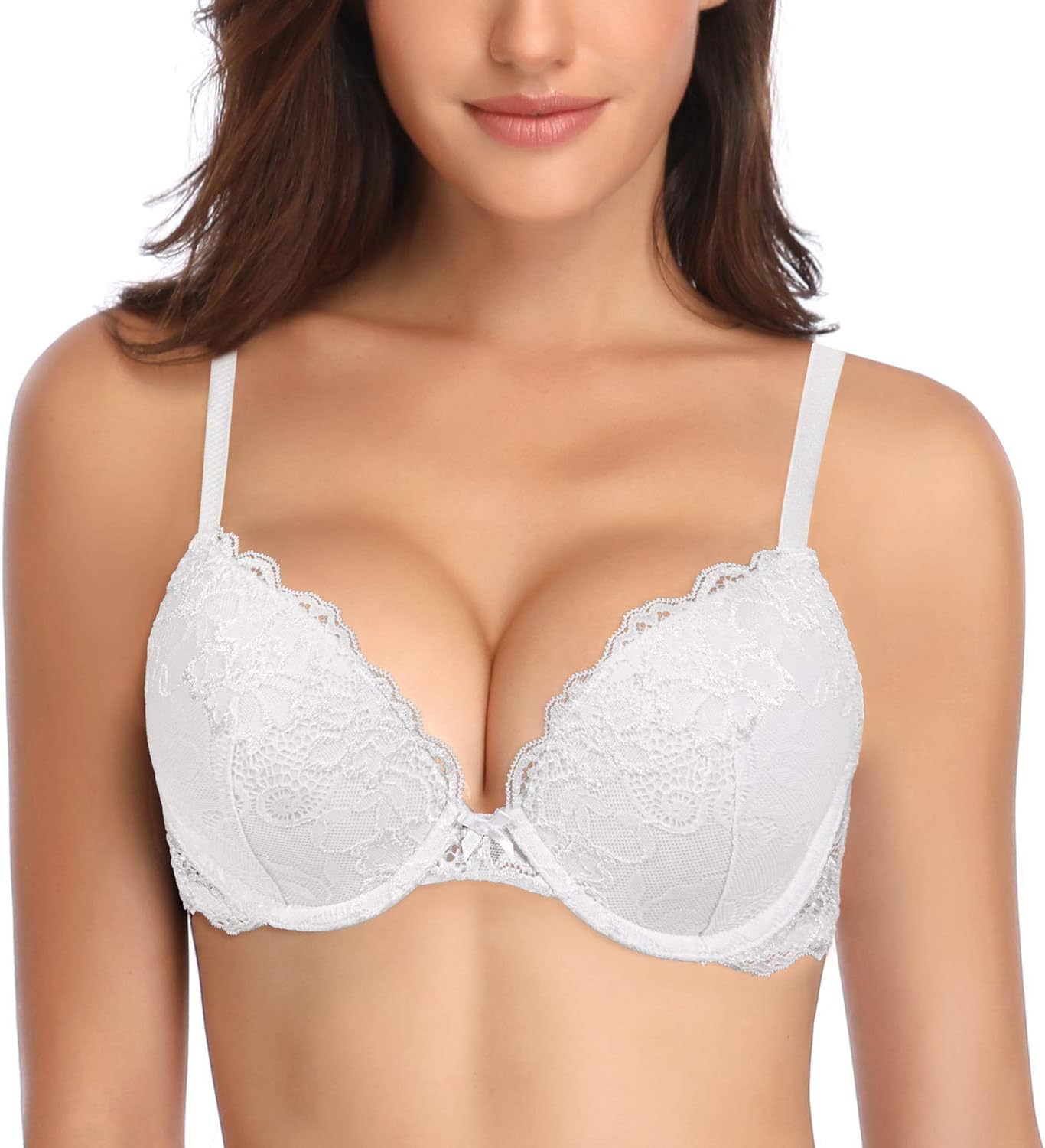 Detalle de Deyllo Push-Up-BH mit Spitze