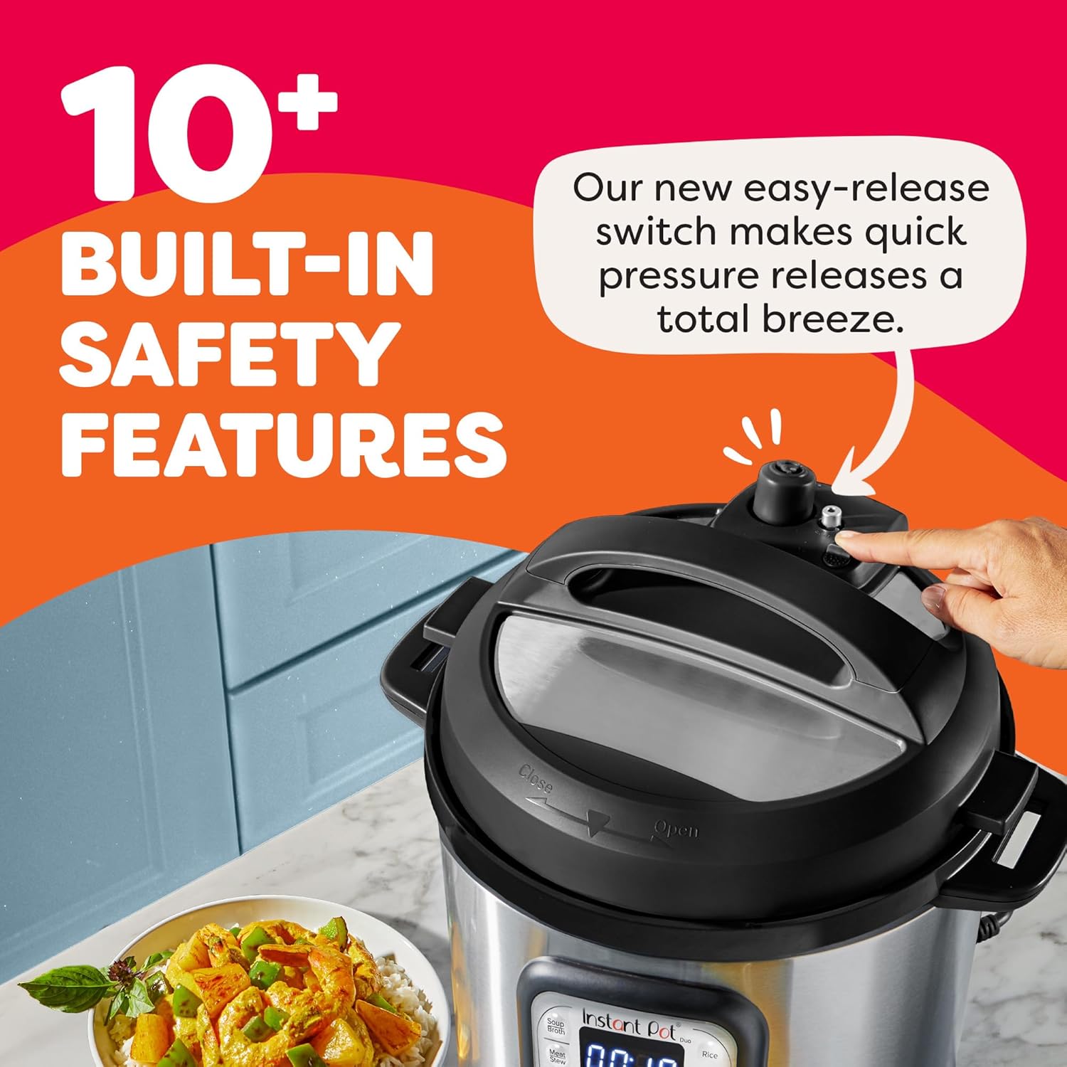 Thumbnail 4 de Instant Pot IP-DUO60 6-Quart 1000W Multi Cooker 🍲
