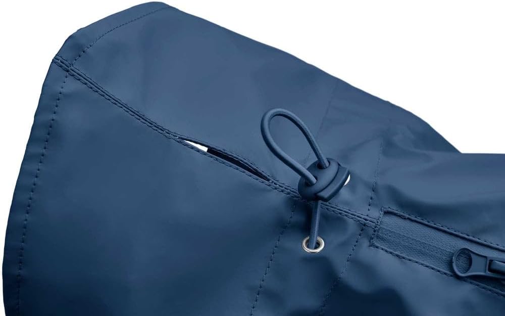 Thumbnail 6 de Hunter Hunde-Regenmantel Milford – Blau, ergonomisch geschnitten, mit Öffnung für Halsband und Geschirr
