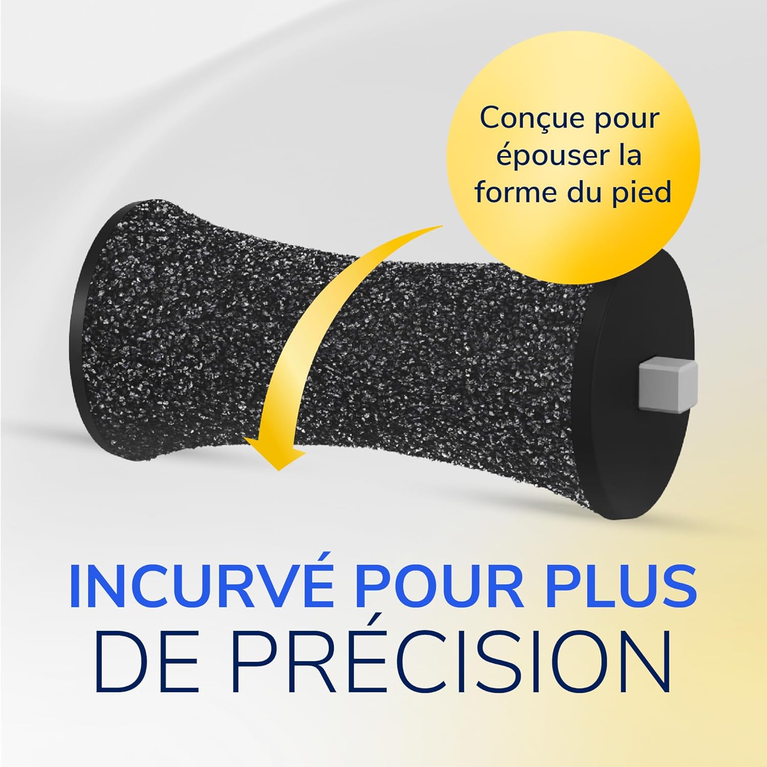Detalle de Dr. Scholl's Pack de 6 Rouleaux de remplacement pour râpe électrique – Essentials pour des pieds plus lisses